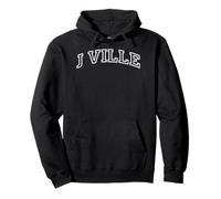 J Ville//Jacksonville, Floride Athletic Design Sweat à Capuche