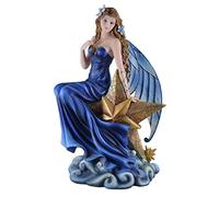 J. Vogler GmbH Figurine Elfe Fee Starina avec étoiles 38 cm