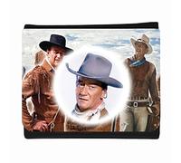 J Wayne Cowboy Icon Portefeuille cadeau Westerns-John, Multicolore, M, Moderne