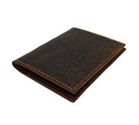 J. Wilson London Portefeuille en cuir véritable avec protection RFID pour homme avec poche zippée pour pièces de monnaie dans une boîte cadeau, Marron vieilli - Slim - 2, M, Contemporain