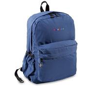 J World New York Oz Campus Backpack Casual Daypack, 17 cm, 22.65 L, Navy