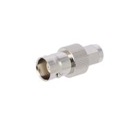 J01008A0025 Adaptateur SMA mâle, BNC femelle Isolation : PTFE 50Ω droit...