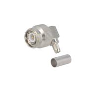 J01010A0006 Connecteur TNC mâle avec angle de 90° 50Ω RG142,RG223,RG400 TELEG...
