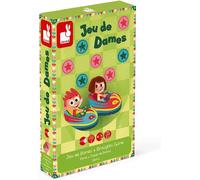 J02746 Carrousel Draughts Game, Green[Z1314]