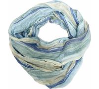 J26 Écharpe à rayures, en soie, arc-en-ciel, dégradé de couleurs arc-en-ciel, pour été, printemps, dégradé de soie, uni, écharpe tube légère 2025, b bleu, taille unique