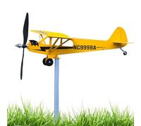 J3 Avion Girouette, Girouette d'avion Nouveau, Girouette De Jardin, Décorations De Jardin pour Extérieur, Ferme, Cour, Jardin, Tonnelle