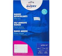 [J4785-15] Avery Pochette 150 badges adhésifs en polyester, impression jet d'...