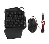 J50 OMIM Gaming à Une Main et Clavier avec compatibilité de Rétroéclairage LED
