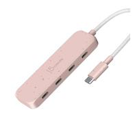 j5create 4-in-1 USB-C to 4-Port Type-C Hub(Eco-Friendly), USB-C Hub with 10 Gbps Type-C | Compatible with MacBook Pro, MacBook Air, iPad, Mac Mini and More Type C Devices and More(JCH345ER)