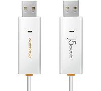 j5create Câble USB de Partage/Transfert de données, de Clavier et de Souris Transfert de données Entre Mac et Windows [Wormhole Switch] (JUC400)
