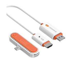 j5create Émetteur et récepteur HDMI sans Fil ScreenCast Mini Duo Type-C, Plug&Play 1080p@60Hz, Faible Latence, Sortie 5G+2,4G pour Le Streaming Depuis Un téléphone/Une Tablette (JVAW60)