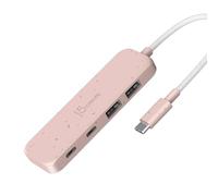 j5create Hub 4-en-1 (écologique), 10Gbps 2 Ports USB-A & 2 Ports USB-C | Compatible avec MacBook Pro, MacBook Air, iPad, Mac Mini et Autres(JCH342ER)