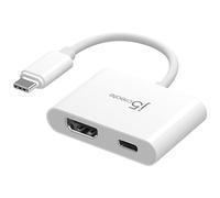 j5create JCA152-N Adaptateur USB-C vers HDMI 4K avec Power Delivery