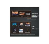 j5create JCA157 - Adaptateur vidéo - 24 pin USB-C mâle pour HDMI femelle - 10 cm - blindé - gris espace/noir - support 8K60Hz (7680 x 4320), support