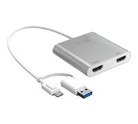j5create JCA365-N Adaptateur Multi-Moniteurs USB-C® vers Double HDMI™