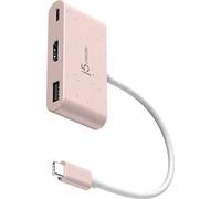 j5create JCA379ER-N Connecteur écologique USB-C vers HDMI & USB type A avec Power Delivery