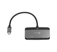 j5create JCA465-N Adaptateur d'écran 8K USB-C vers double HDMI