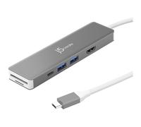 j5create Elite JCD390 - Station d'accueil - USB-C - HDMI - Europe