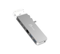 j5create JCD395 - Station d'accueil - USB4 x 2 - HDMI, USB4 - 1GbE - pour Apple MacBook Air (Mi-2022); MacBook Pro (14.2 ", 16.2 ")
