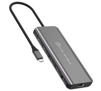 j5create Station d'accueil JCD398-N avec fil USB 3.2 Gen 2 Type-C – Gris