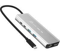 j5create JCD403-N USB4® 8K Multi-Port Hub - USB Type-C - HDMI - RJ-45 - USB 3.2 Gen 2 (3.1 Gen 2) Type-A - USB 3.2 Gen 2 (3.1 Gen 2) Type-C - 10000 Mbps - 3840 x 2160 - 7680 x 4320 - 7680 x 4320 pixel