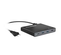 j5create JCDP392-FR - Station d'accueil de voyage USB-C™ intégrée de 90 W - EU - USB 3.2 Gen 1 (3.1 Gen 1) Type-C - HDMI - USB 3.2 Gen 1 (3.1 Gen 1) Type-A - USB 3.2 Gen 1 (3.1 Gen 1) Type-C - 5000 Mb