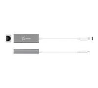 j5create USB-C® Adaptateur [1x USB-C® - 1x RJ45] JCE133G-N