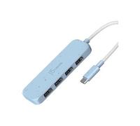 j5create JCH341EC - Concentrateur (hub) - écologique, USB-C - 4 x USB 3.2 Gen 2 - de bureau
