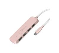 j5create JCH341ER - Concentrateur (hub) - écologique, USB-C - 4 x USB 3.2 Gen 2 - de bureau