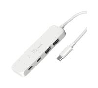 j5create JCH342EW - Concentrateur (hub) - écologique, USB-C - 2 x USB 3.2 Gen 2 + 2 x USB-C 3.2 Gen 2 - de bureau