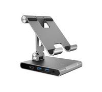 j5create JTS224 - Station d'accueil + support pour tablette - USB-C 3.2 - HDMI - pour Apple 10.9-inch iPad; 10.9-inch iPad Air; 11-inch iPad Pro;