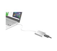 j5create JUA354 - Adaptateur vidéo - USB mâle pour HDMI femelle - 8 cm - argent - support 4K