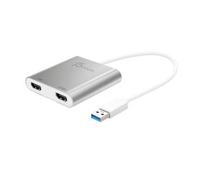 j5create JUA365-N Adaptateur Multi-Moniteur USB™ 3.0 vers Double HDMI