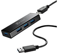 Hub USB 3.0 j5create JUH340-N 4 ports noir