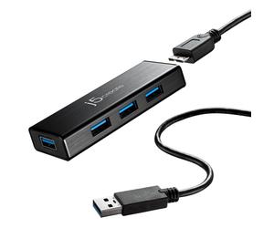 j5create JUH340-N HUB USB 3.0 à 4-Port - UE/RU