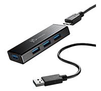 Hub USB 3.0 j5create JUH340-N 4 ports noir