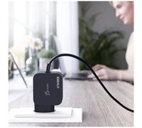 j5create JUP1565DCE3A-EN - Adaptateur secteur - GaN, avec 3 types de connecteurs DC - 67 Watt - 3.3 A - PD 2.0, PD 3.0 (24 pin USB-C) - noir - Europe Noir
