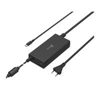 j5create JUP2290C - Adaptateur alimentation USB-C - CA 100-240 V - 100 Watt - connecteurs de sortie : 2 - Amérique du Nord - noir