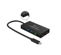J5Create JVA01-N - Hub USB-C avec capture vidéo 1080p sortie HDMI 4K 2 USB et Power Delivery 3.0