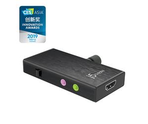 j5create JVA02-N Adaptateur de Vidéo Capture HDMI™ vers USB-C™ avec Power Delivery