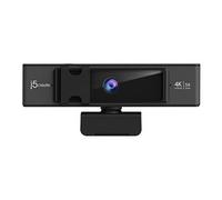 j5create JVCU435 - Webcam - couleur - 8 MP - 3840 x 2160 - 4K - audio - USB 2.0 / USB-C - H.264, MJPEG, YUV2 - CC 5 V