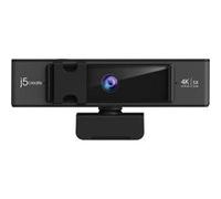 j5create Webcam USB JVCU435-N 4K Ultra HD avec télécommande et zoom numérique 5x
