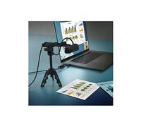 j5create JVU250 - Webcam - couleur - 2 MP - 1920 x 1080 - audio - USB 2.0 / USB-C - H.264, MJPEG, YUV2 - CC 5 V