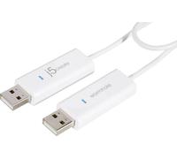 j5create KVM Câble de raccordement [1x USB 2.0 type A mâle - 1x USB 2.0 type A mâle] 1.80 m blanc