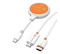 j5create ScreenCast USB-C vers HDMI Émetteur et récepteur d'écran sans Fil, supporte 1080p, Compatible avec MacBook, ChromeOS, Ordinateurs Portables USB-C et Android (JVAW62)