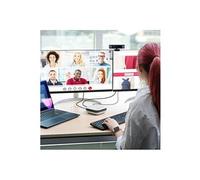 j5create Speakerphone Dock Pro - Station d'accueil - USB-C 3.2 Gen 2 - 2 x HDMI - 1GbE, Bluetooth 5.2 - Europe