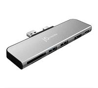 j5create JDD320 Ultradrive Minidock pour Surface Pro 4/5/6, comprend 1x port HDMI et 2x ports USB, Noir