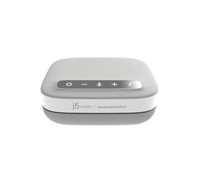 j5create USB-C 4K Speakerphone Dock/station d'accueil audio tout-en-un pour visioconférence/4K HDMI/USB-Ax2/USB-C/Gigabit ethernet/chargement en transit-Fonctionne avec Teams/Zoom/Google Meet(JCDS335)