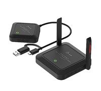 j5create Wireless Extender for USB Webcam/Microphones/Speakers, Works with Windows and Mac, Not for TV and USB Mouse/Keyboard (JVW12)