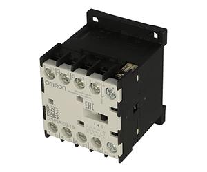 J7KN-A0910 24VAC | J7KNA-09-10 24 | 3852267-6 | OMRON CONTACTOR, 24VAC, 3 POLE, 9A/4KW AC3 (20A AC1) + 1M AUXILIARY